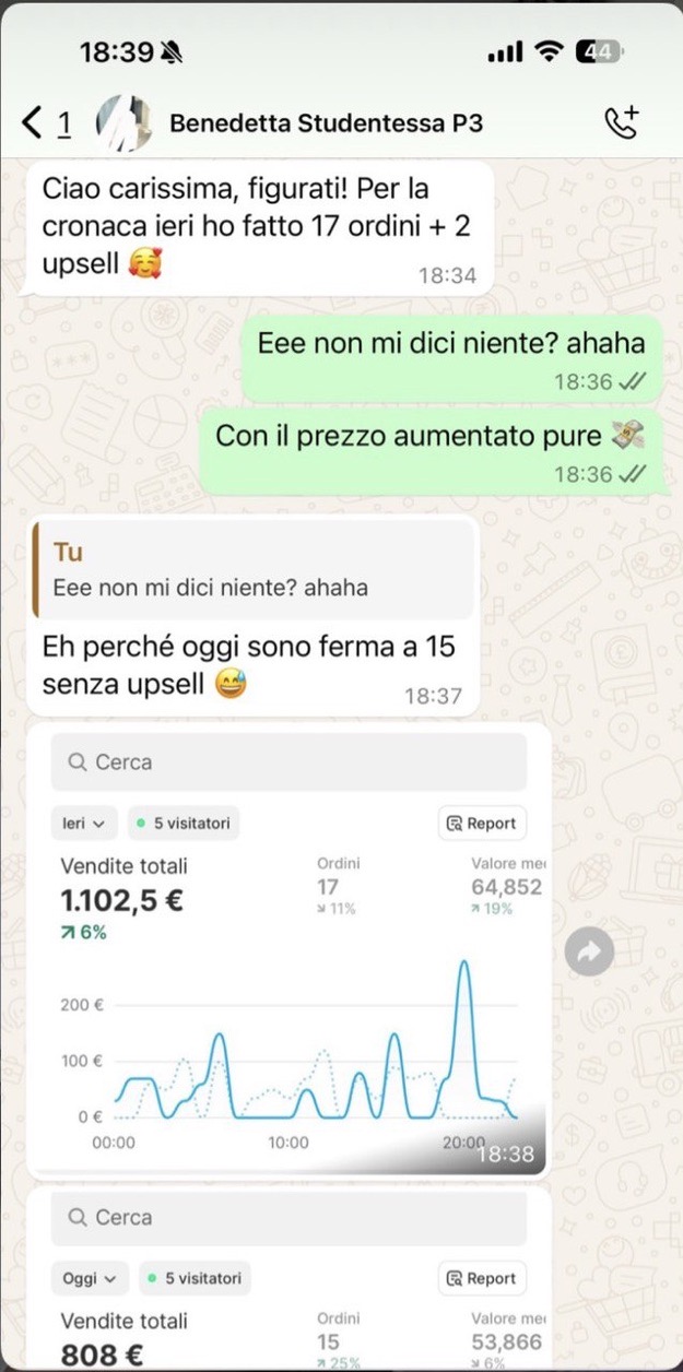 Risultato cliente 7