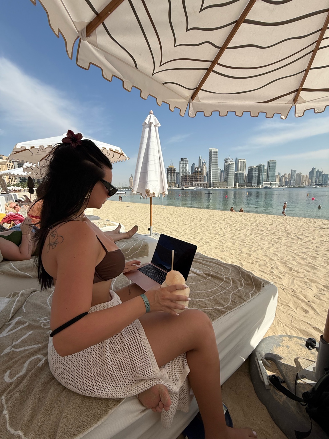 Lavorare online dalla spiaggia